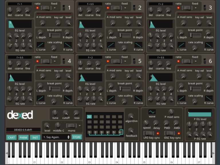 Dexed Ios Fm Synthesizer Updated With Unique Patches Synthtopia