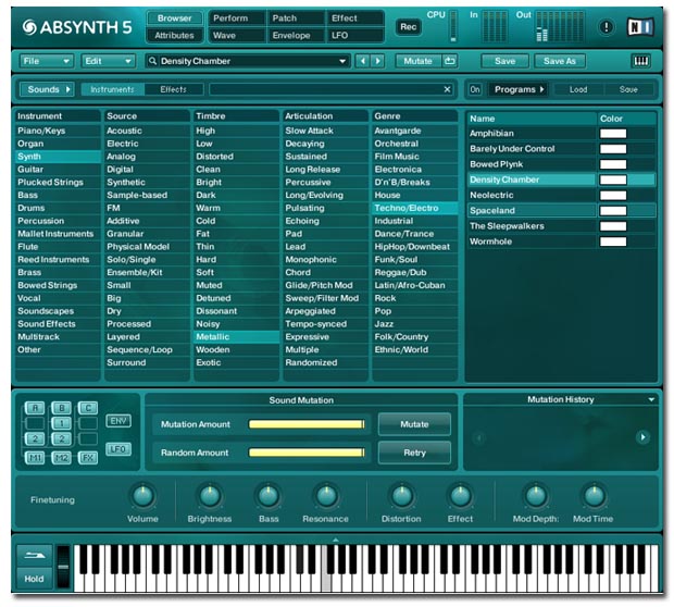 absynth 5 sounds
