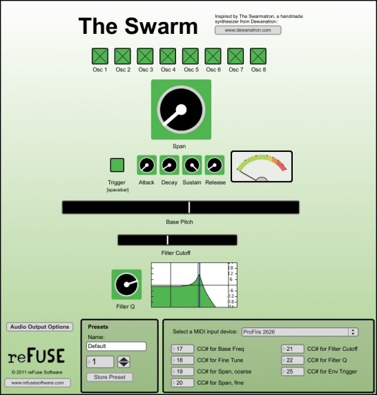 Swarm synth store