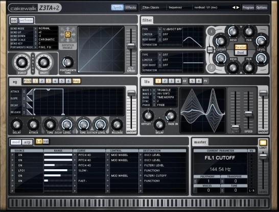 Cakewalk Z3TA+ 2