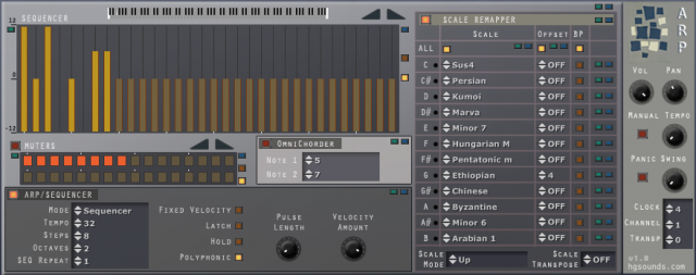 ARP sequencer