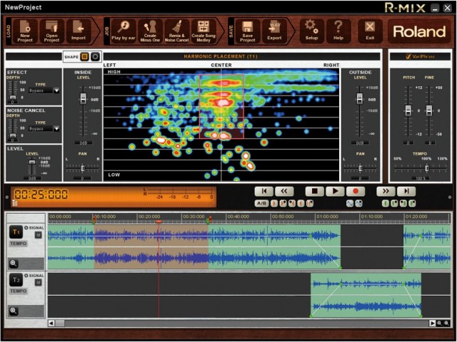 Roland R-Mix Music Software