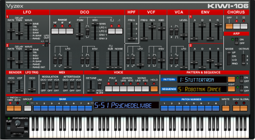 Roland juno 106 software