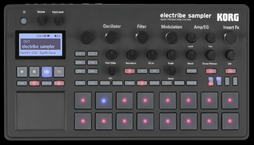 Korg Electribe Sampler Music Production Station Offers Sampling Synthesis Live Integration