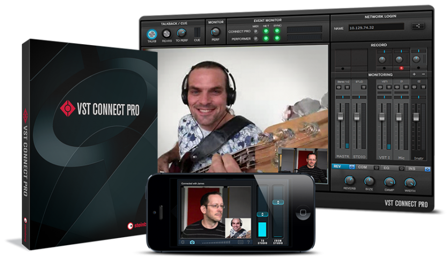Pro connexions. Connect Pro VST. Steinberg VST. Virtual Studio Technology. Mobile Studio Pro connect.