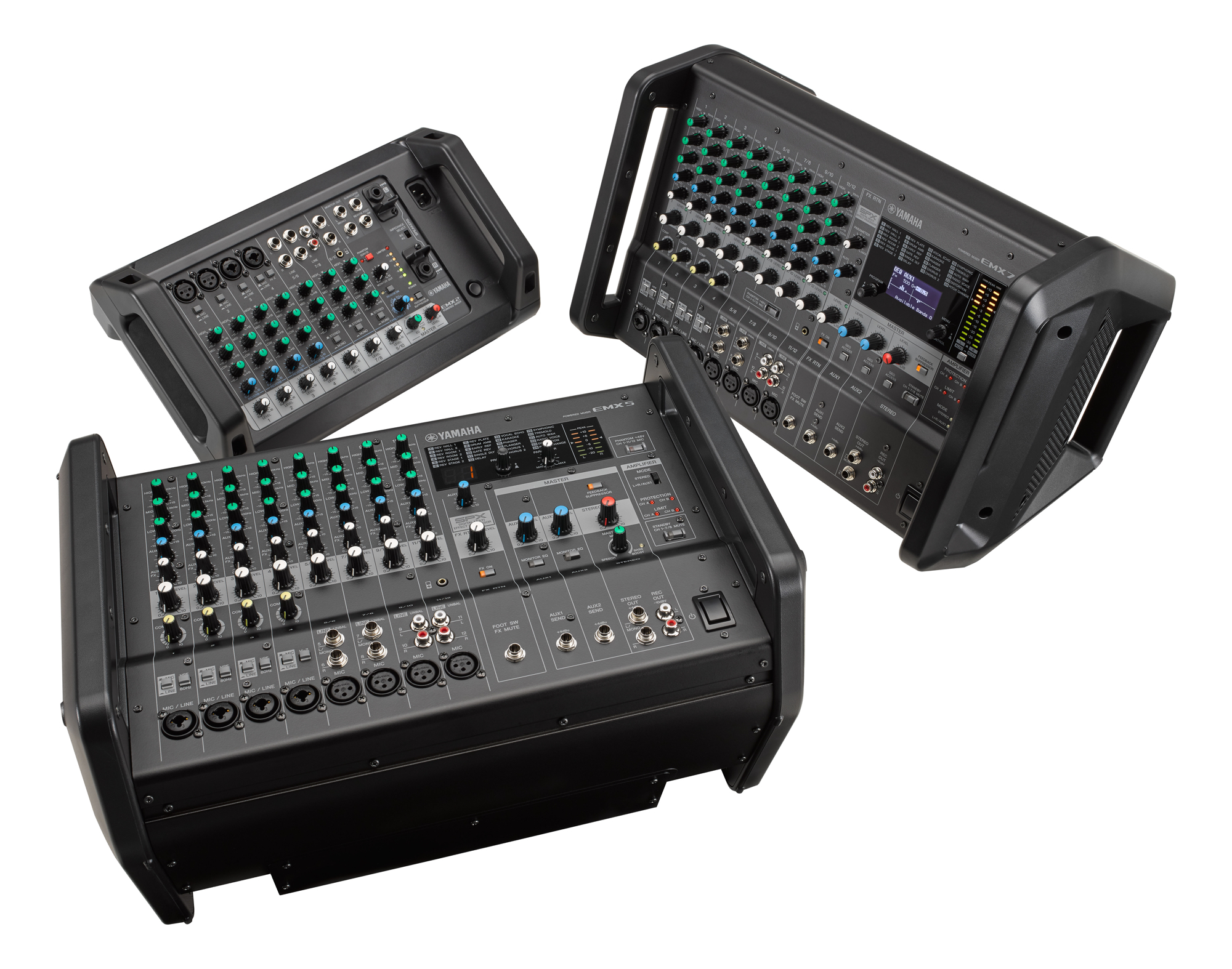Yamaha Intros New EMX Powered Mixers Synthtopia
