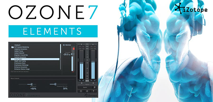 7 elements. IZOTOPE_Ozone_elements_v7.01. Ворд подложка логотип RX IZOTOPE.