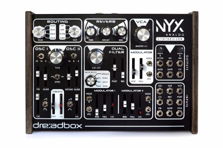 dreadbox erebus v3 analog duophonic synthesizer