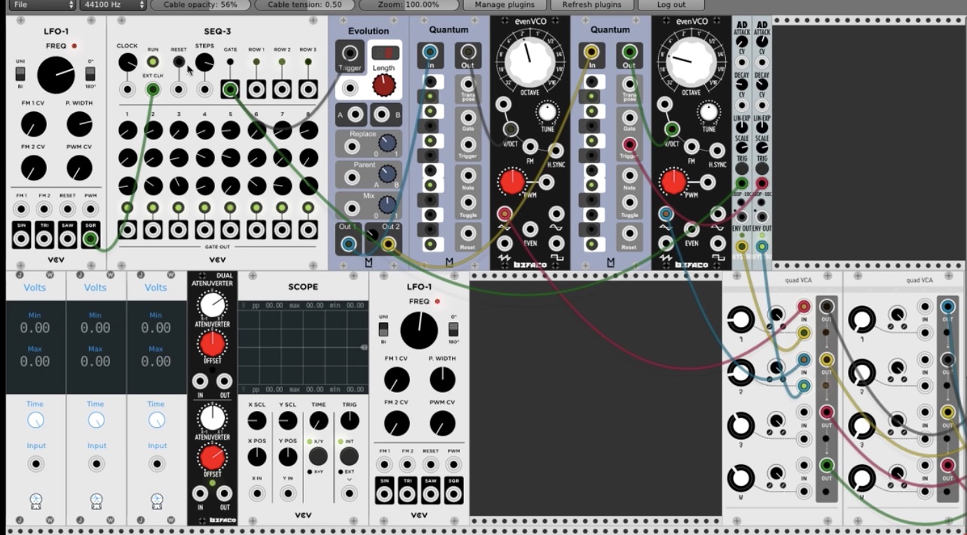 Evolution Sequencer For VCV Rack – Synthtopia