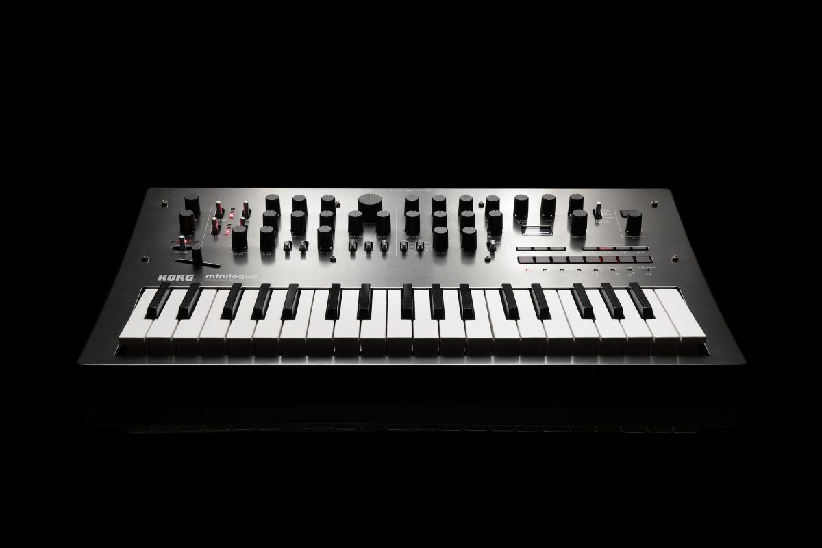 korg minilogue 4 voice polyphonic analog synth