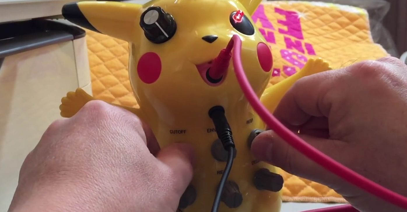 Pk 303 Turns Pikachu Into An Acid Bassline Synthesizer Synthtopia