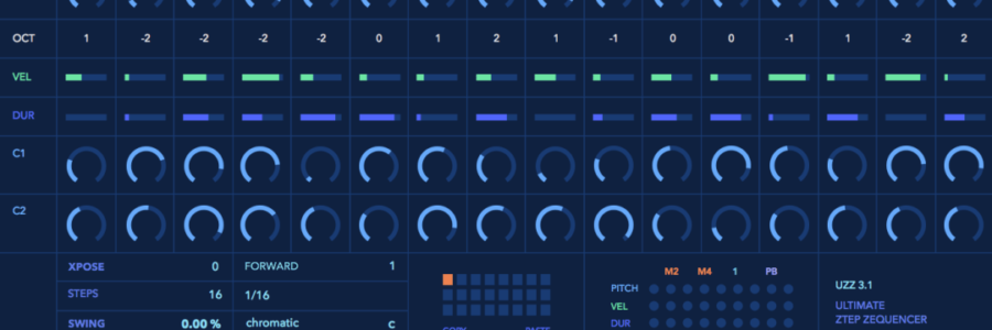 triggerable polyphonic step sequencer ableton