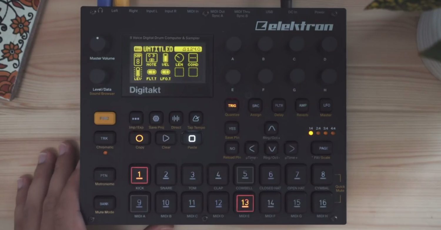 Как загрузить сэмплы на electron digitakt с компьютера