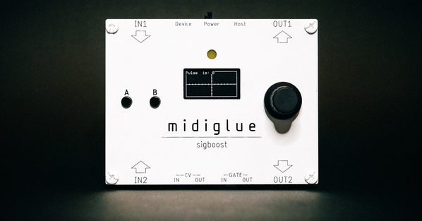 midiglue Programmable MIDI/CV Controller & Effects Unit – Synthtopia