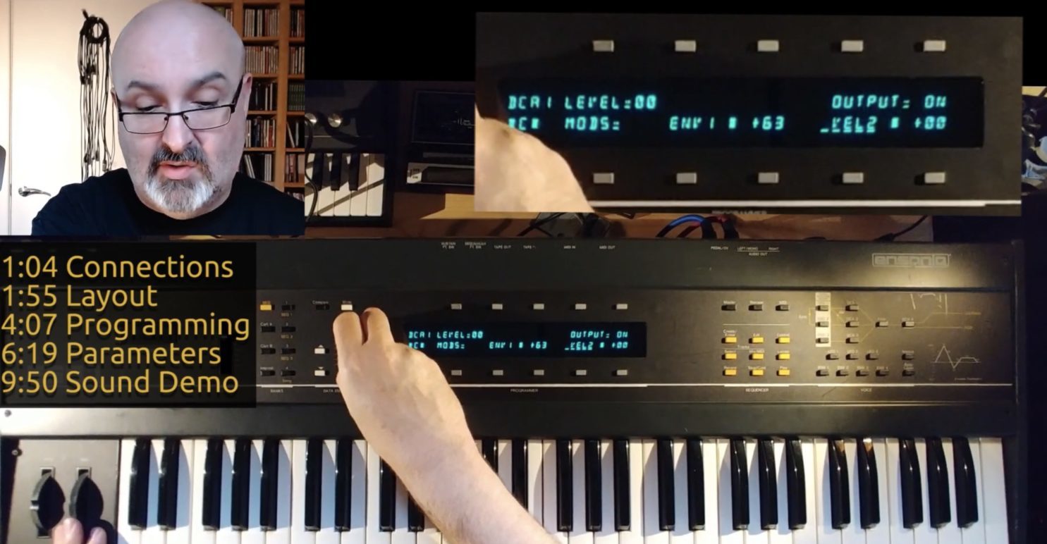 Ensoniq ESQ-1 In-Depth Video Series – Synthtopia