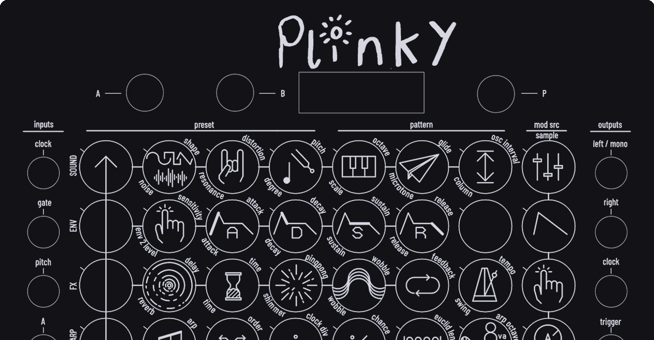 New Synth, Plinky, Offers 8-Voice Polyphony, Polyphonic Aftertouch ...