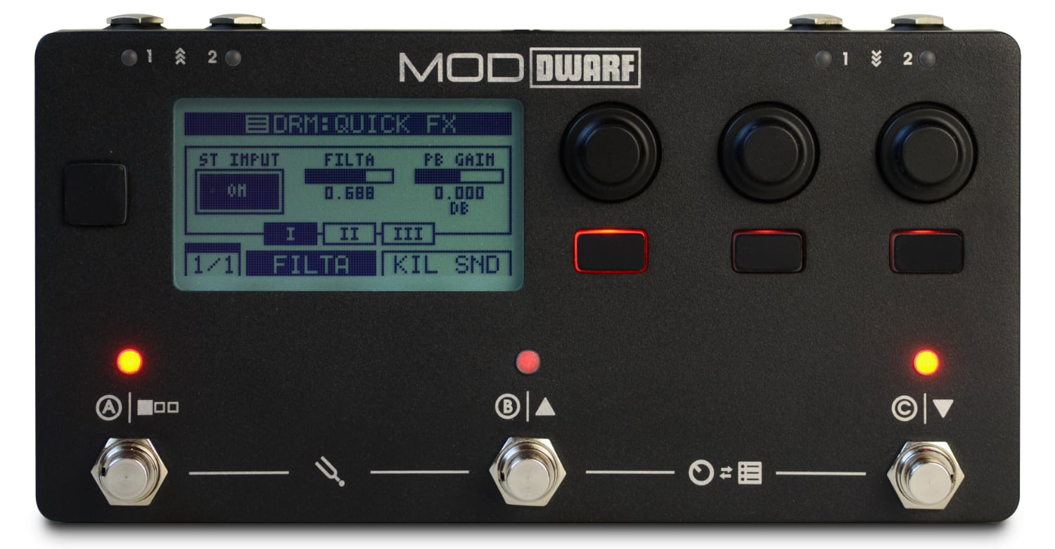 MOD Dwarf Multi-Effects Stompbox Now Available – Synthtopia