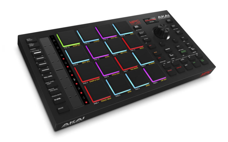 akai professional mpc touch pad music production controller