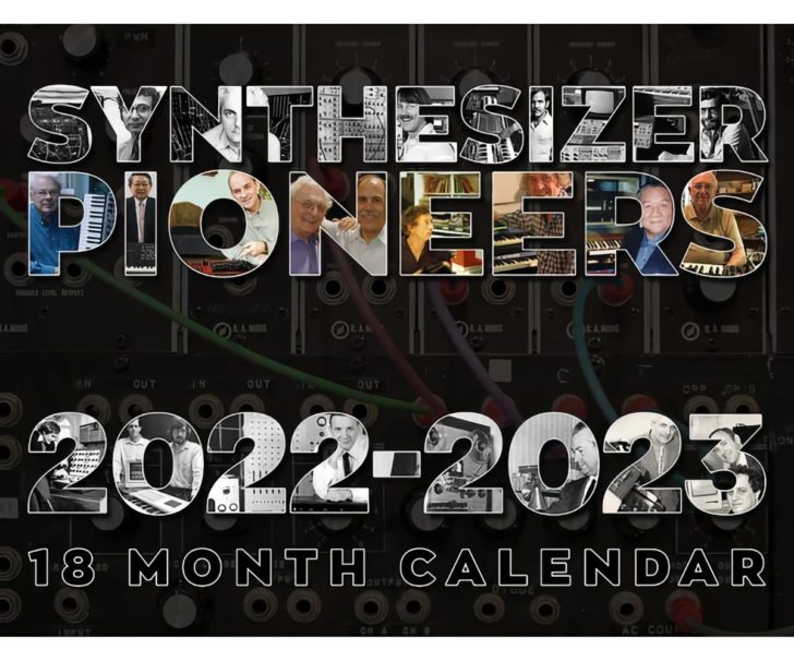 New Calendar Features Synthesizer Pioneers, Supports NonProfit Bob