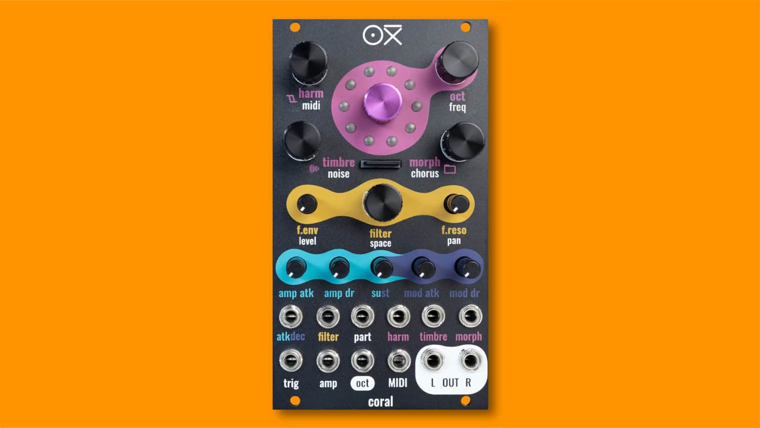 OXI Instruments Intros Coral Multitimbral Eurorack Synth Module