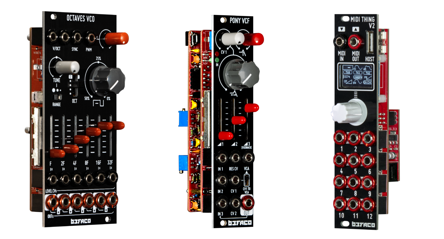 New Befaco VCO, VCF & MIDI Modules – Synthtopia