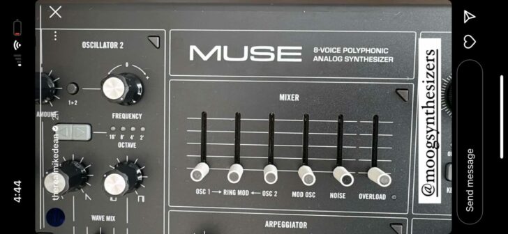 moog muse leak