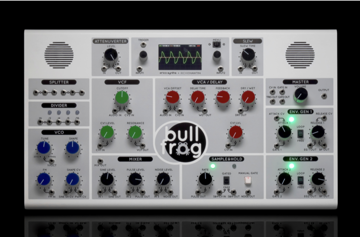 Erica Synths & Richie Hawtin Intro Massive Bullfrog XL Educational 