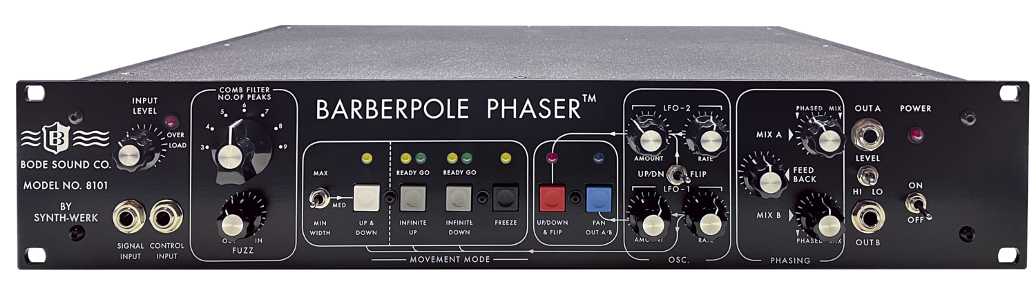 Synth-Werk Debuts Bode Barberpole Phaser, SW 995-Contact Keyboard At ...