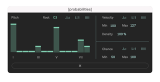 K Devices DRIV Probabilities Window